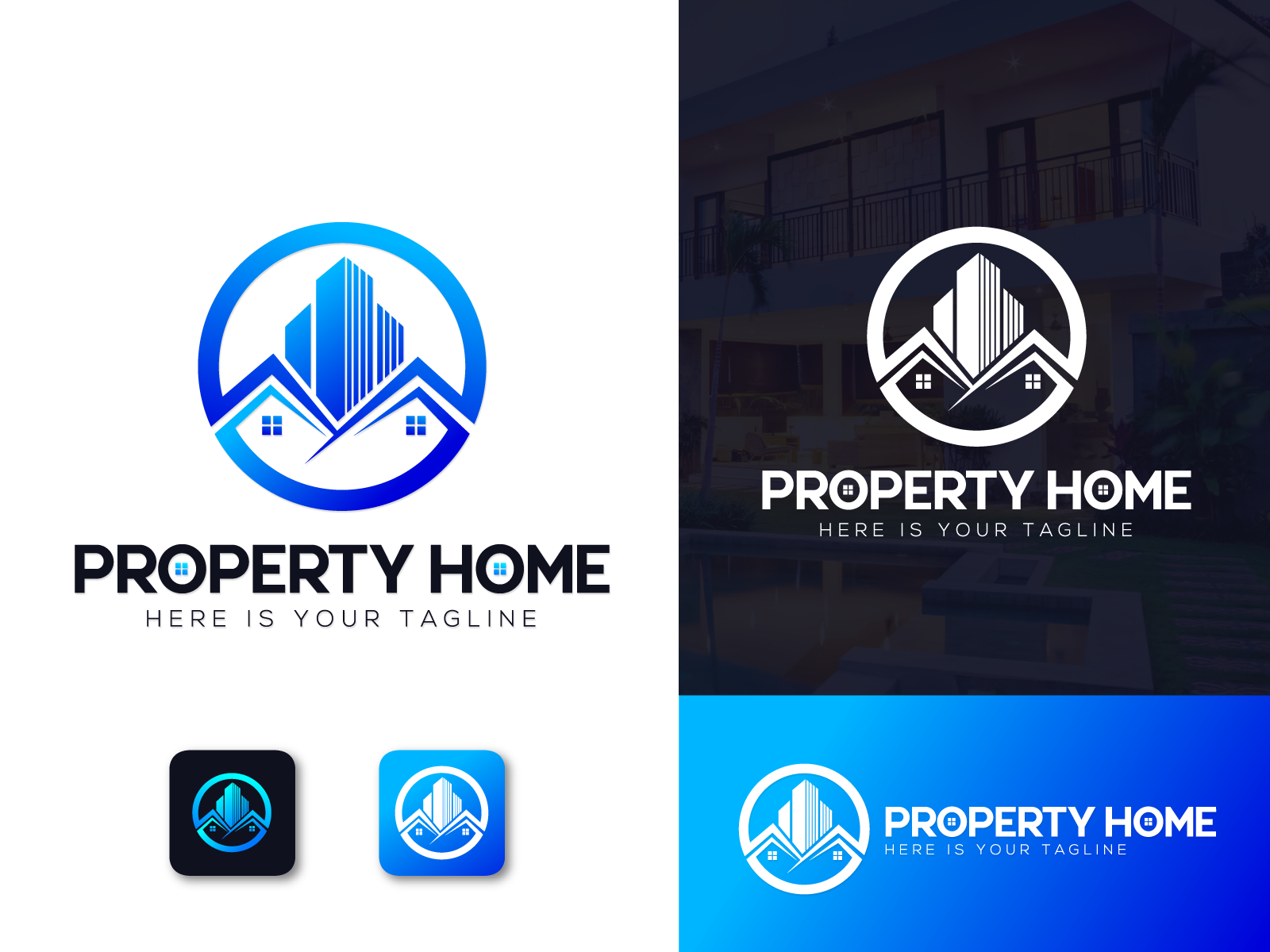 Real Estate Logo | Property Logo | Home Logo | 2021 by Opulent Designer ...