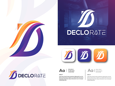 D letter Logo | Letter logo | D Letter | symbol icon | 2021