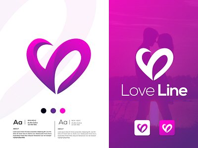 Love Logo | modern logo | Heart Logo | love | symbol | 2021