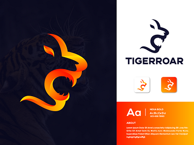 Tiger Logo | Animal Logo | modern Logo | symbol | 2021 3d abstract animal animation branding character flat graphic design icon illustration logo logomark mark mascot sports logo symbol tiger ui ux vector