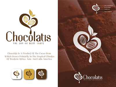 Chocolate Logo | coffee logo | modern Logo | 2021 3d abstract app best brand identity branding chocolate coffee design flat graphic design icon illustration logo modern shop type ui ux vector