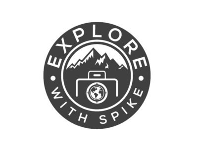 explore (camera) branding design flat icon illustration logo type vector