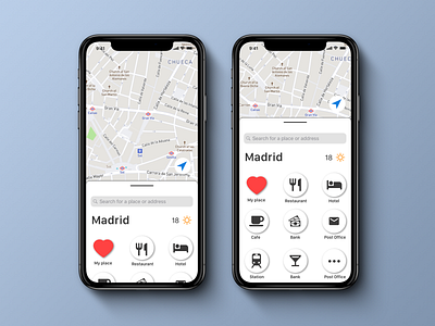 Daily UI 029, Map 100 day challenge 100 day ui challenge dailyui dailyui029 design diseño madrid map app map design mapa maps sketch app sketch plugin ui ui ux uidesign uipractice