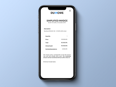 Daily UI 046, Invoice. 100 day challenge 100 day ui challenge dailyui dailyui046 design diseño invoice room booking simple design sketch app ui ui ux uidesign uipractice