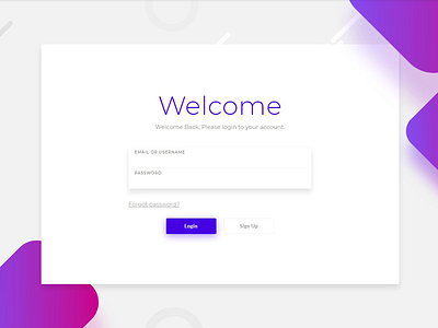 Sign in concept concept design landing page sign in ui web web design