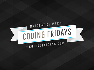 Coding Fridays coding fridays logo ribbon