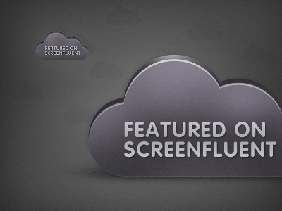 Screenfluent Cloud Badge
