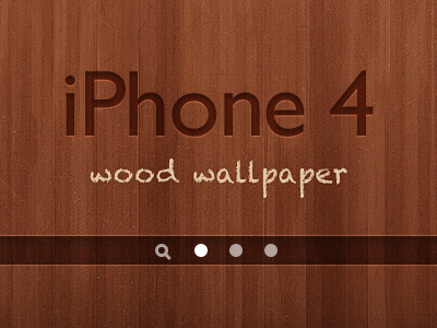 iPhone 4 Wood Wallpaper