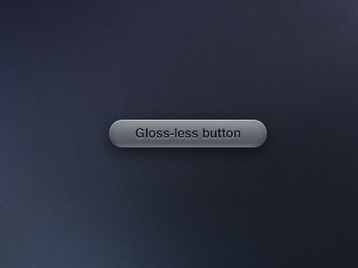 Gloss Less Button button design