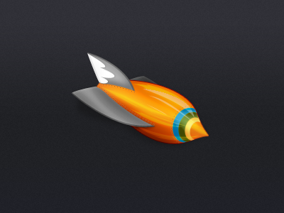 Rocket icon logo rocket