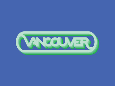 Vancouver design retro typography vancouver wethenorth