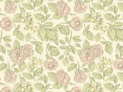 Vector rose pattern rose jasmine pastel leaf green summer spring pattern floral girly cute lovely