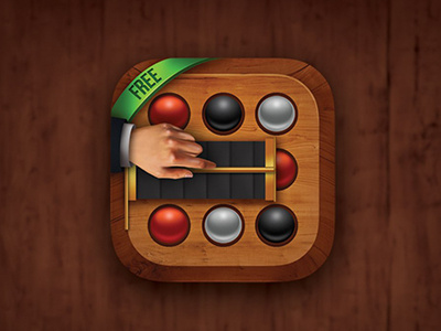 Game icon for Memory Challenge app art ball free game graphic hand icon ios wooden