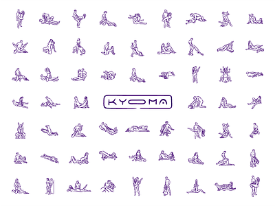 KYOMA icons position sex tantra