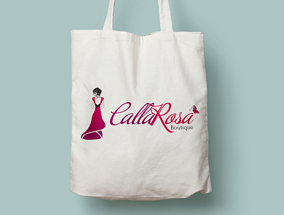 Logo Calla Rosa branding logo