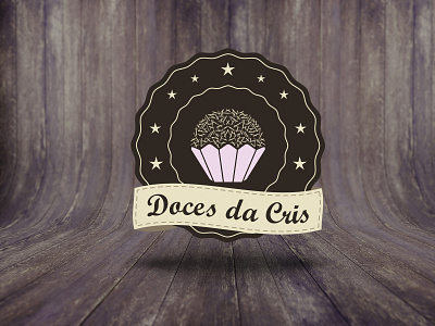 Logo Doce das Cris branding logo