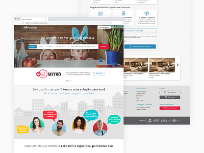Lello Imóveis design product design ux web design