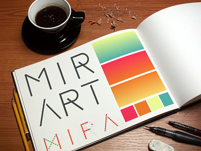 Mirart Arquitetura branding logo