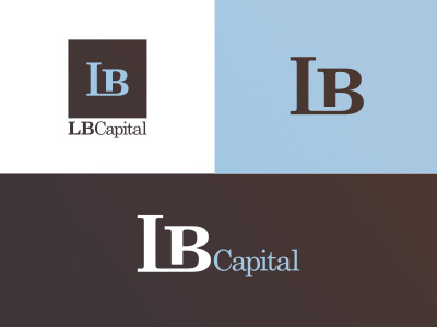 LB Capital branding financial gms lb lb capital logo monogram