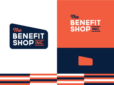 The Benefit Shop benefit shop branding gms identity logo type