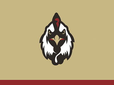 Rooster branding chicken gms logo rooster sports wip