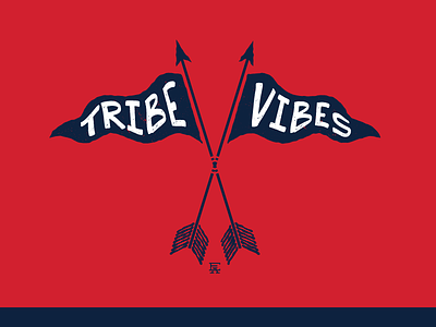 Tribe Vibes apparel design arrows branding flags gms hand drawn indians logo t shirt texture tribe vibes