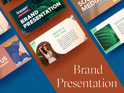 Brand Presentation graphic design presentation presentation design