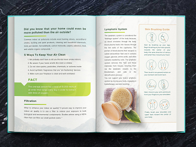 Clean Living - eBook Design ebook cover ebook design ebook layout graphic design layout design