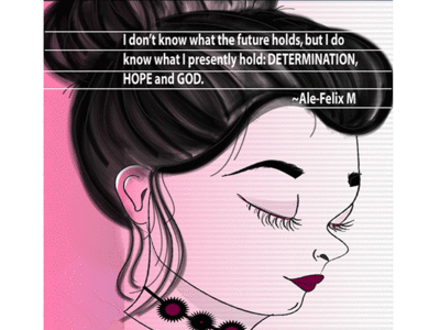 Girl design illustration quotes vector web