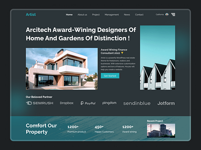 Real-estate Website Design