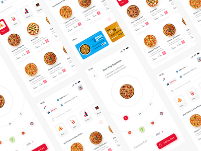 Pizza App Concept Design