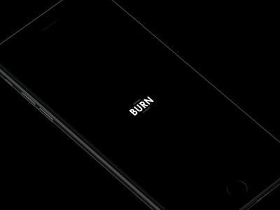 Burn design gif animation app