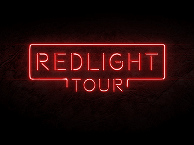KOLLEGAH / REDLIGHT TOUR (Logo) animated design gif logo ls5