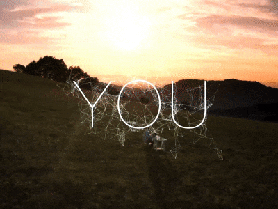 L'Oréal: The future is about you animation design gif mirror ui