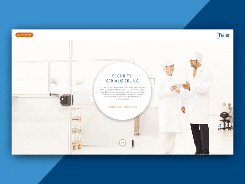 Pharma Packaging Website UX & UI Design