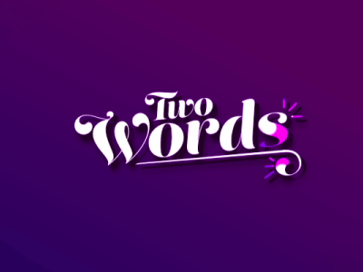 Dear Monday effect text gif animated typography type animation