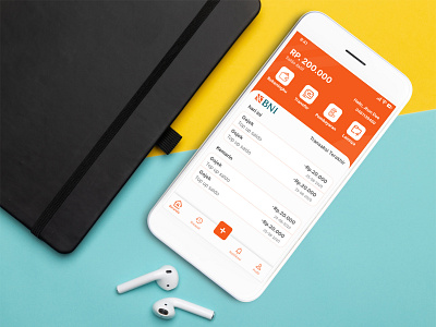 BNI Mobile Redesign branding desain design finance app mobile app mobile design ui