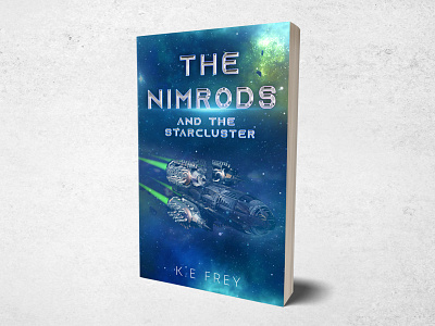 The Nimrods book bookcoverdesign bookdesign books design graphic graphic design sci fi typography