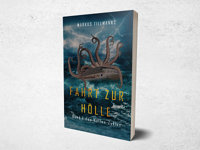 Fahrt Zur Holle book bookcoverdesign bookdesign books design graphic graphic design illustration paranormal typography