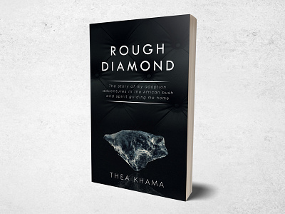 Rough Diamond book bookcoverdesign bookdesign books design flat graphic graphic design typography