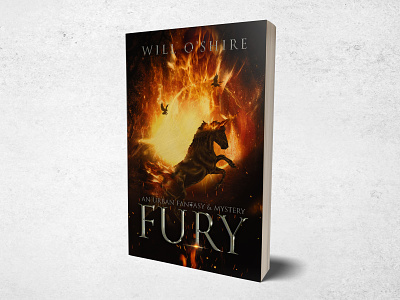 Fury book bookcoverdesign bookdesign books design fantasy art graphic design horror art paranormal typography