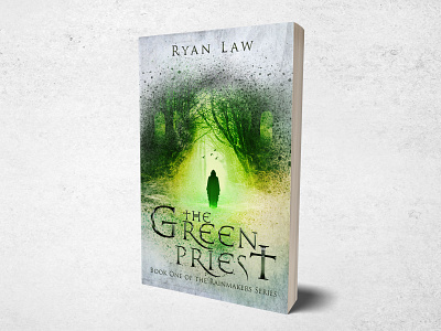 The Green Priest book bookcoverdesign bookdesign books design fantasy art graphic graphic design illustration typography