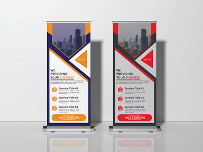 roll up banner design for your business