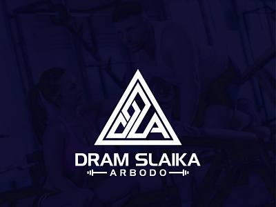 Training fitness workout logo