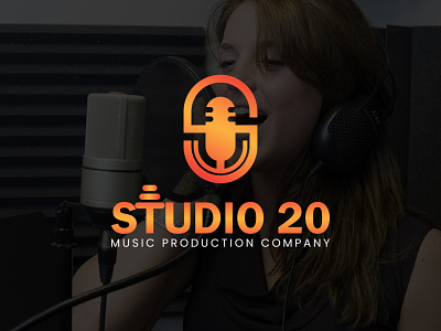 Studio 20 3d branding business logo corporate custom logo graphic design logo minimal professional logo typography