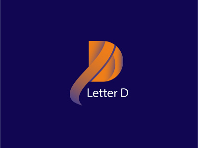 Letter D Logo concepts branding business logo corporate custom logo design illustration logo minimal professional logo typography
