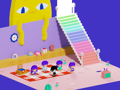 OMORI 3D Logo