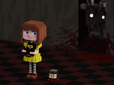 Voxel Fran Bow