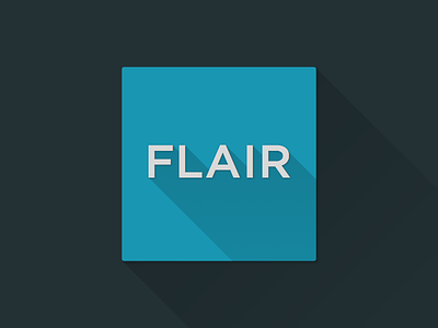 Flair | long shadow