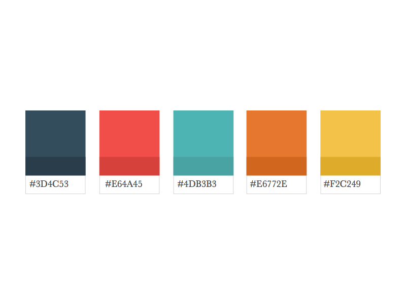 Color palette exploration color